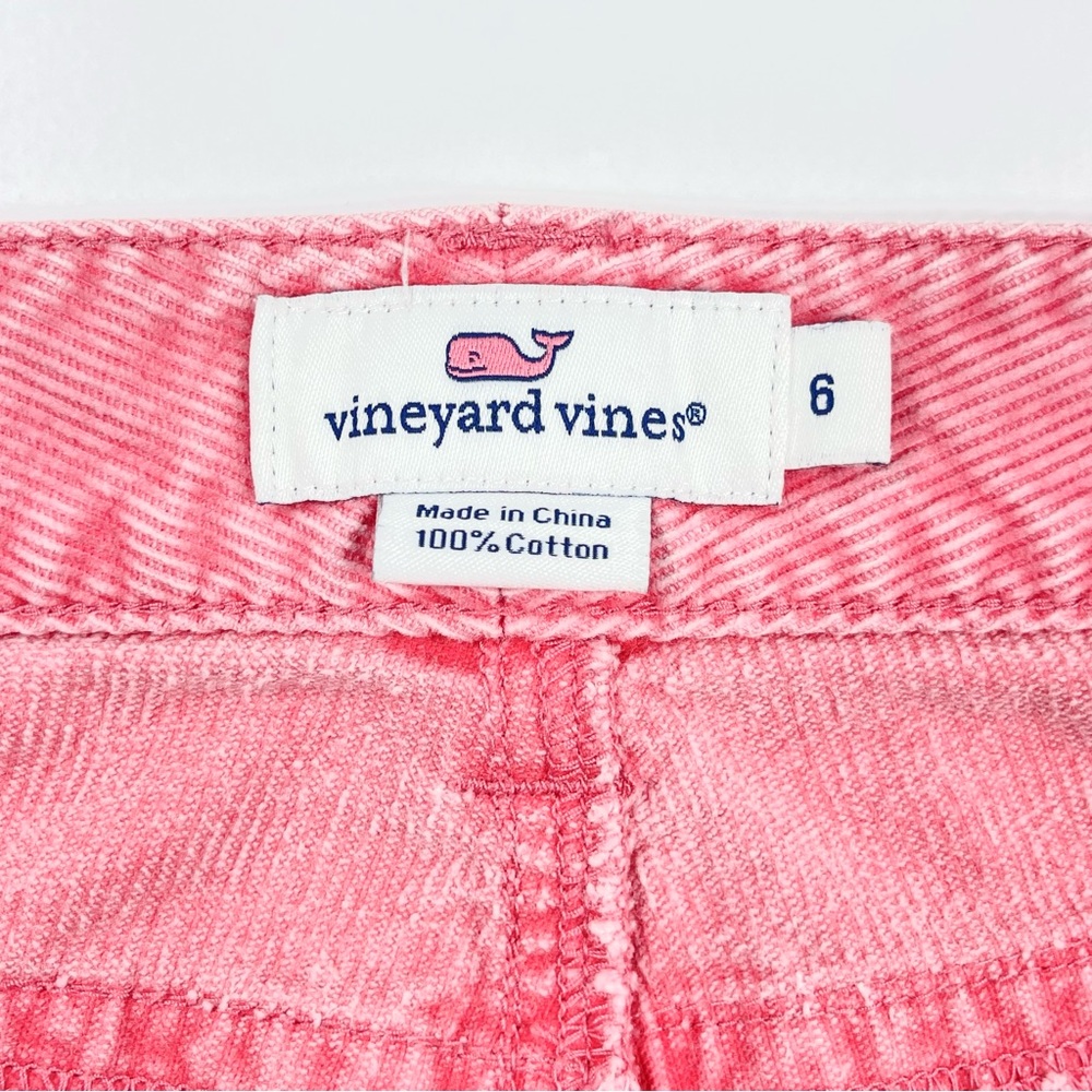VINEYARD VINES Women's Faded Pink Corduroy Pants 100% Cotton Size 6 - Picture 4 of 8